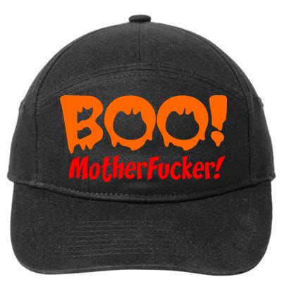 Boo Mother Fucker 7-Panel Snapback Hat