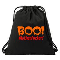 Boo Mother Fucker Drawstring Bag