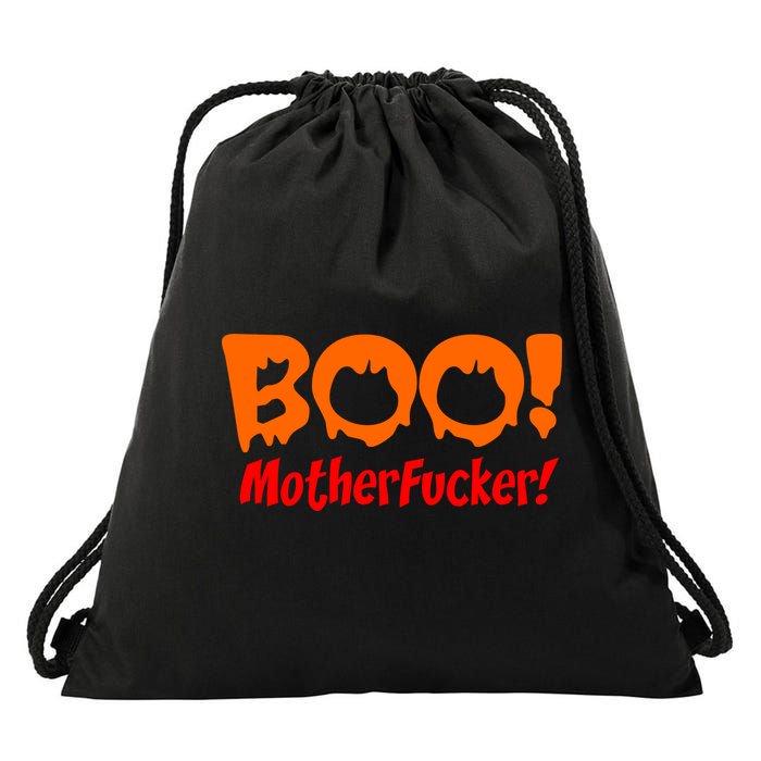 Boo Mother Fucker Drawstring Bag