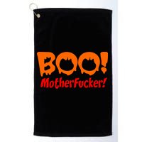 Boo Mother Fucker Golf Towel