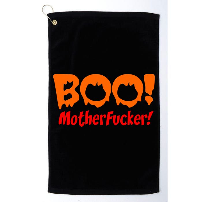 Boo Mother Fucker Golf Towel