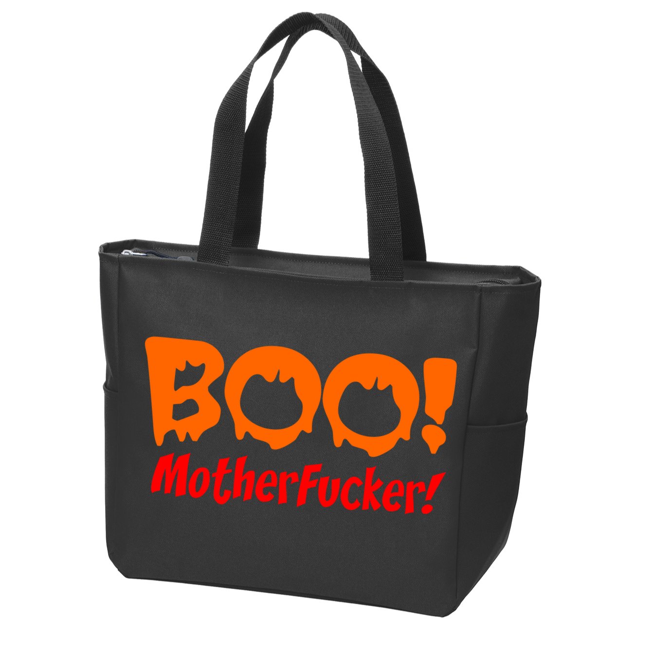 Boo Mother Fucker Zip Tote Bag