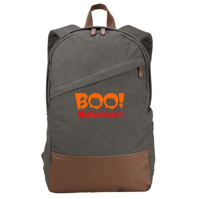 Boo Mother Fucker Cotton Canvas Backpack