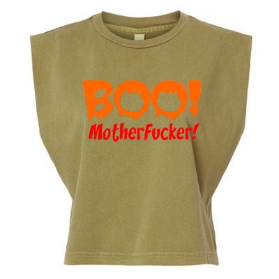 Boo Mother Fucker Garment-Dyed Women's Muscle Tee