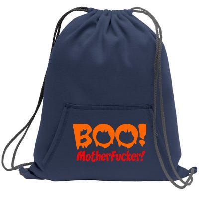 Boo Mother Fucker Sweatshirt Cinch Pack Bag