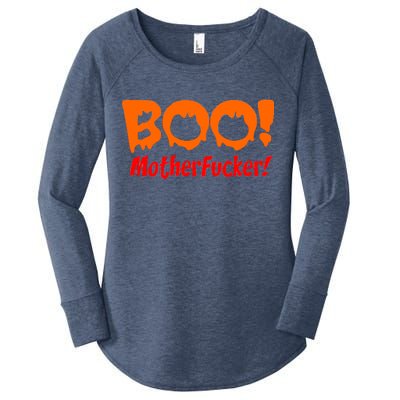 Boo Mother Fucker Women's Perfect Tri Tunic Long Sleeve Shirt