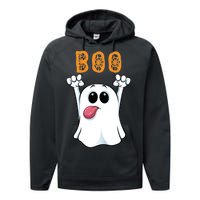 Boo Silly Ghost Performance Fleece Hoodie