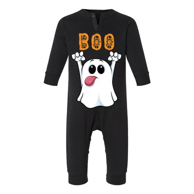 Boo Silly Ghost Infant Fleece One Piece