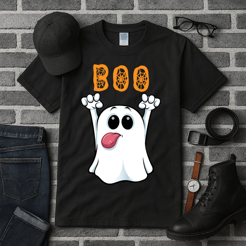 Boo Silly Ghost Tall T-Shirt