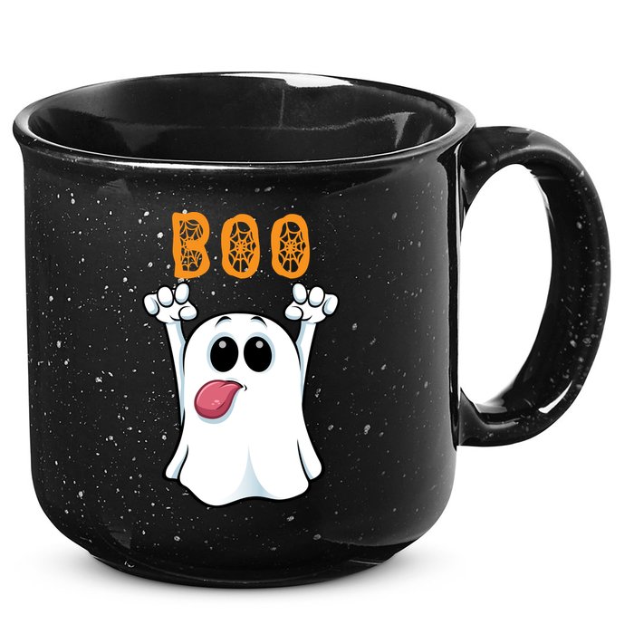 Boo Silly Ghost 15oz Campfire Ceramic Mug