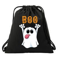 Boo Silly Ghost Drawstring Bag