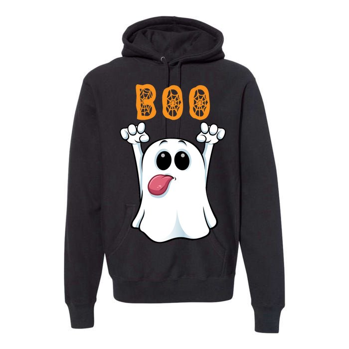 Boo Silly Ghost Premium Hoodie