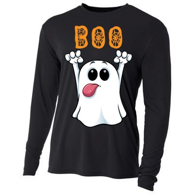 Boo Silly Ghost Cooling Performance Long Sleeve Crew