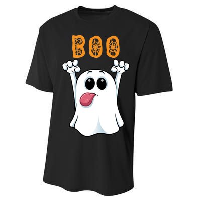 Boo Silly Ghost Performance Sprint T-Shirt