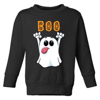 Boo Silly Ghost Toddler Sweatshirt