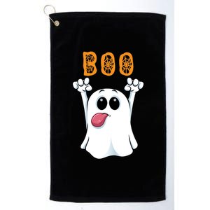 Boo Silly Ghost Platinum Collection Golf Towel