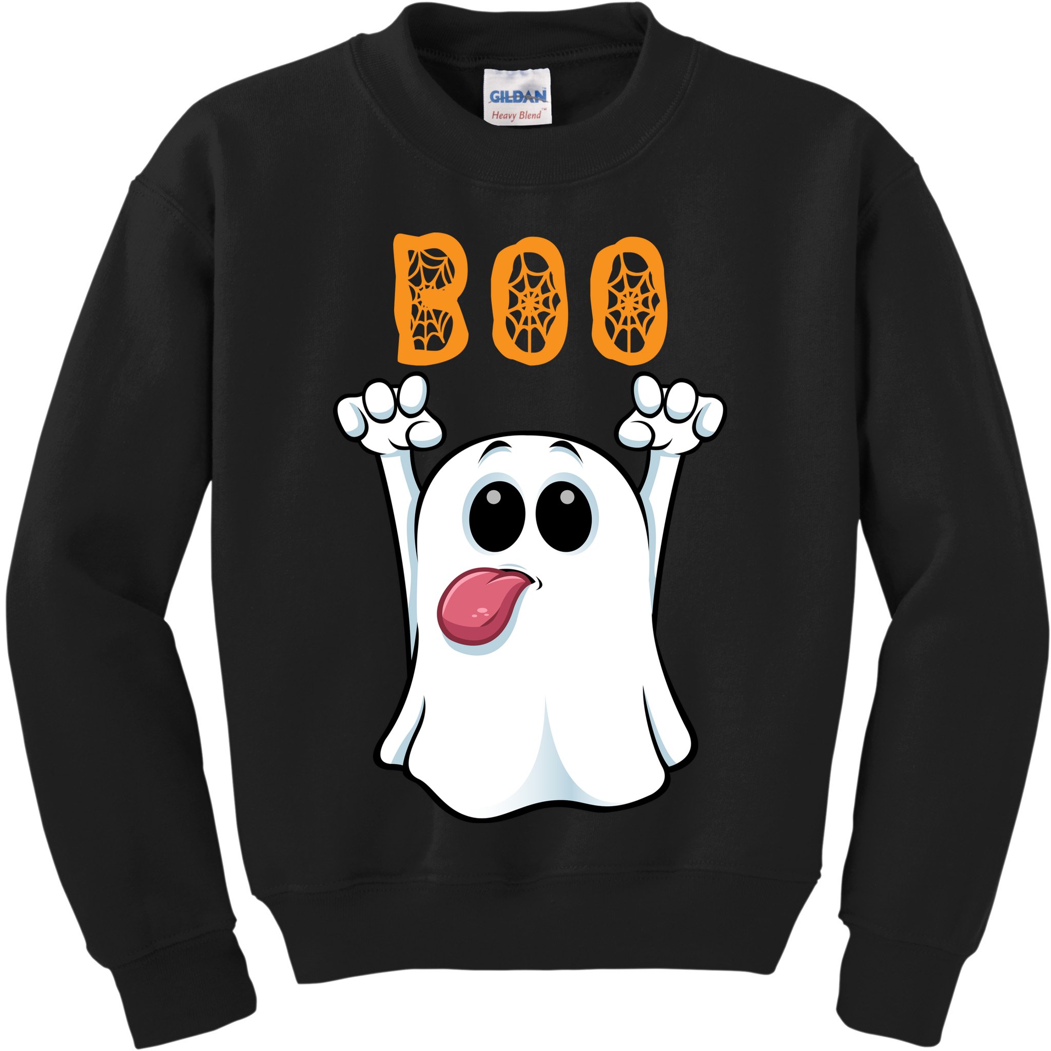 Boo Silly Ghost Kids Sweatshirt