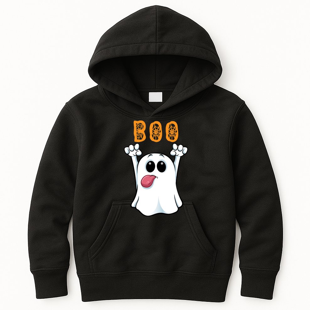 Boo Silly Ghost Kids Hoodie