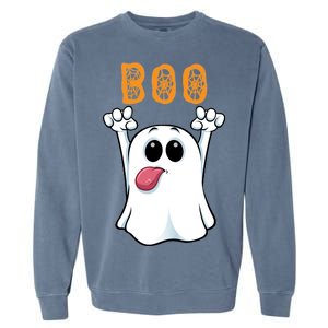 Boo Silly Ghost Garment-Dyed Sweatshirt