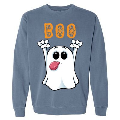 Boo Silly Ghost Garment-Dyed Sweatshirt