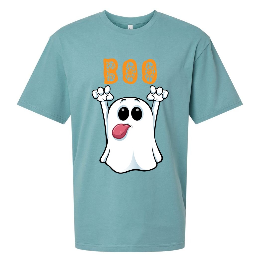 Boo Silly Ghost Sueded Cloud Jersey T-Shirt