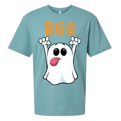 Boo Silly Ghost Sueded Cloud Jersey T-Shirt