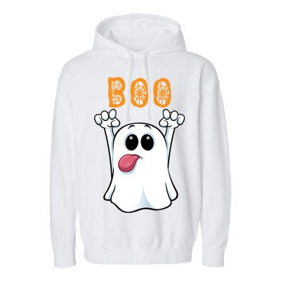 Boo Silly Ghost Garment-Dyed Fleece Hoodie