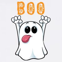 Boo Silly Ghost Garment-Dyed Sweatshirt
