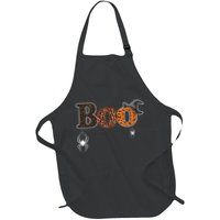 BOO Spiders Witches Logo Apron