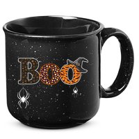BOO Spiders Witches Logo 15oz Campfire Ceramic Mug