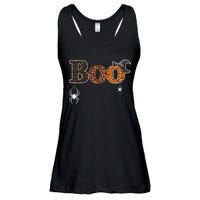 BOO Spiders Witches Logo Ladies Essential Flowy Tank