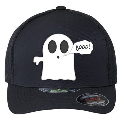 Boo Thumbs Down Ghost Flexfit Unipanel Trucker Cap