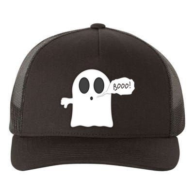 Boo Thumbs Down Ghost Yupoong Adult 5-Panel Trucker Hat