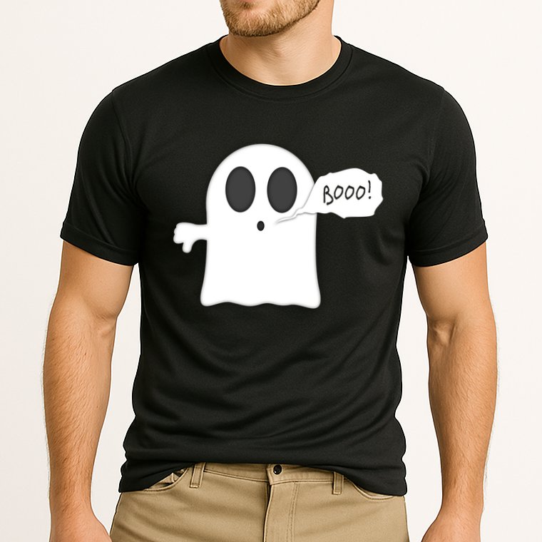 Boo Thumbs Down Ghost Performance Shirt