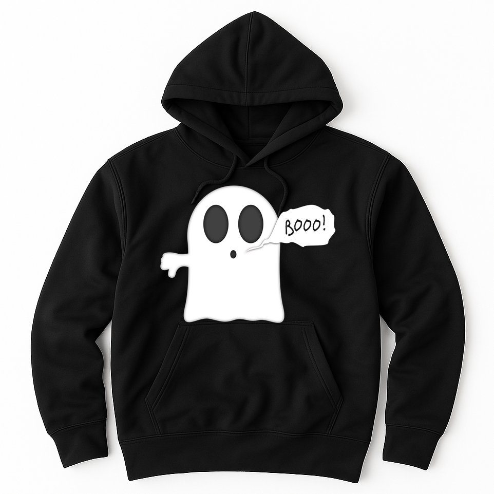 Boo Thumbs Down Ghost Hoodie
