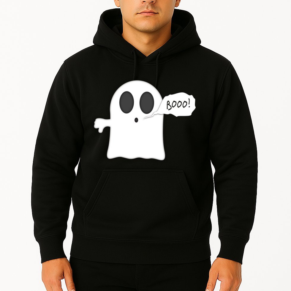 Boo Thumbs Down Ghost Hoodie