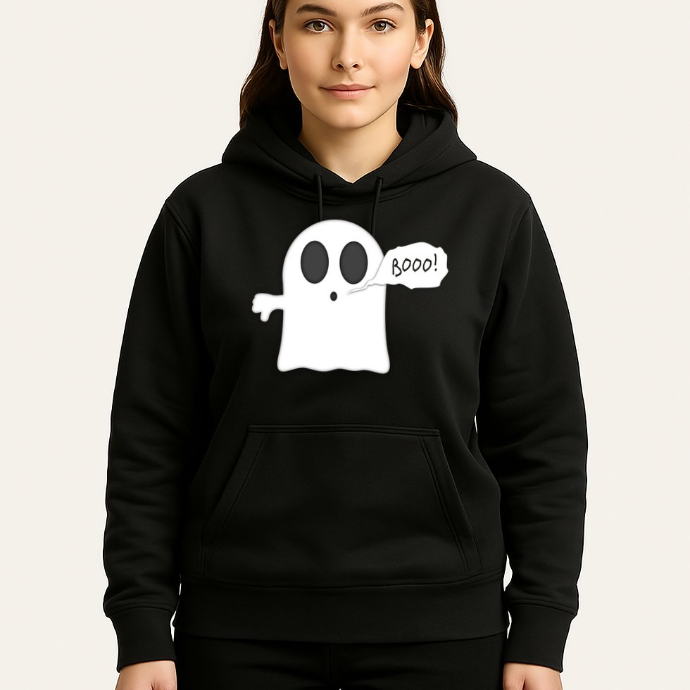 Boo Thumbs Down Ghost Hoodie