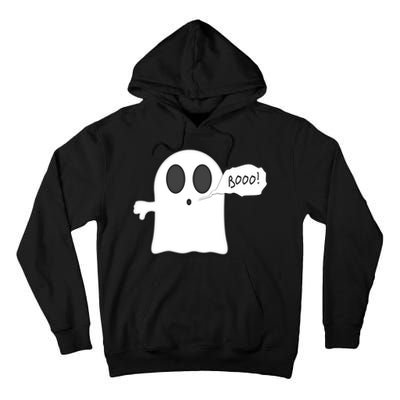 Boo Thumbs Down Ghost Tall Hoodie