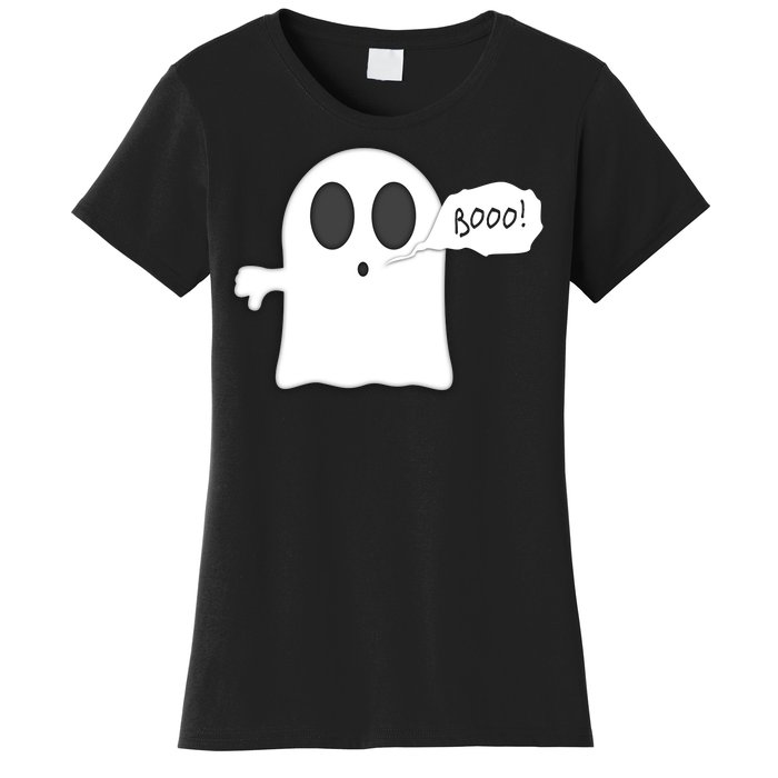 Boo Thumbs Down Ghost Women's T-Shirt