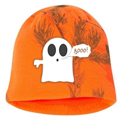 Boo Thumbs Down Ghost Kati - Camo Knit Beanie