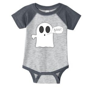 Boo Thumbs Down Ghost Infant Baby Jersey Bodysuit