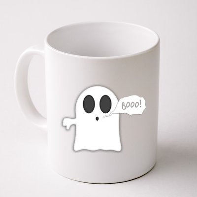 Boo Thumbs Down Ghost Coffee Mug