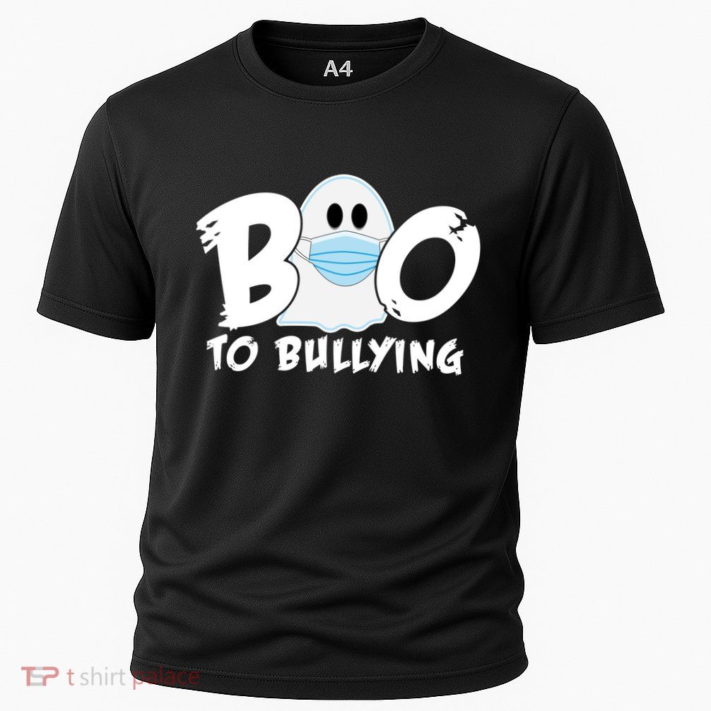 Boo To Bullying Quarantine Ghost Cooling Performance Crew T-Shirt