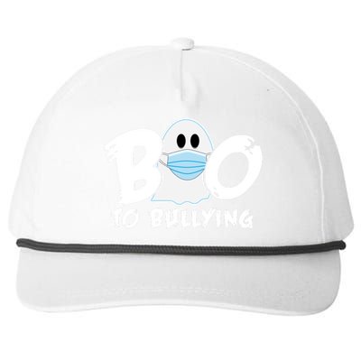 Boo To Bullying Quarantine Ghost Snapback Five-Panel Rope Hat