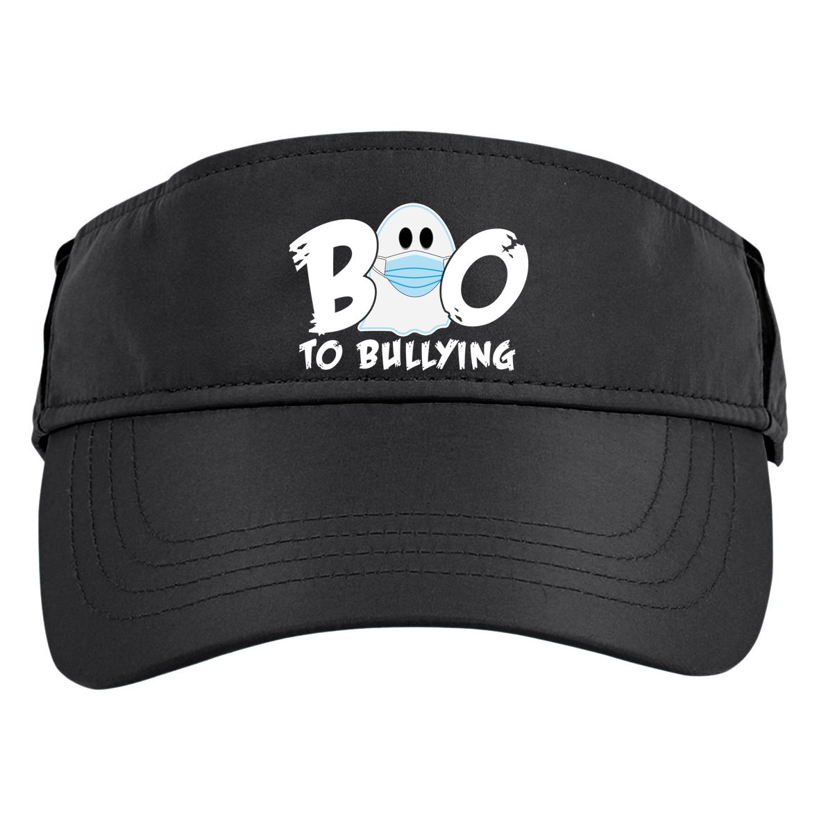 Boo To Bullying Quarantine Ghost Adult Drive Performance Visor