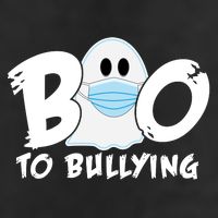 Boo To Bullying Quarantine Ghost Adult Drive Performance Visor