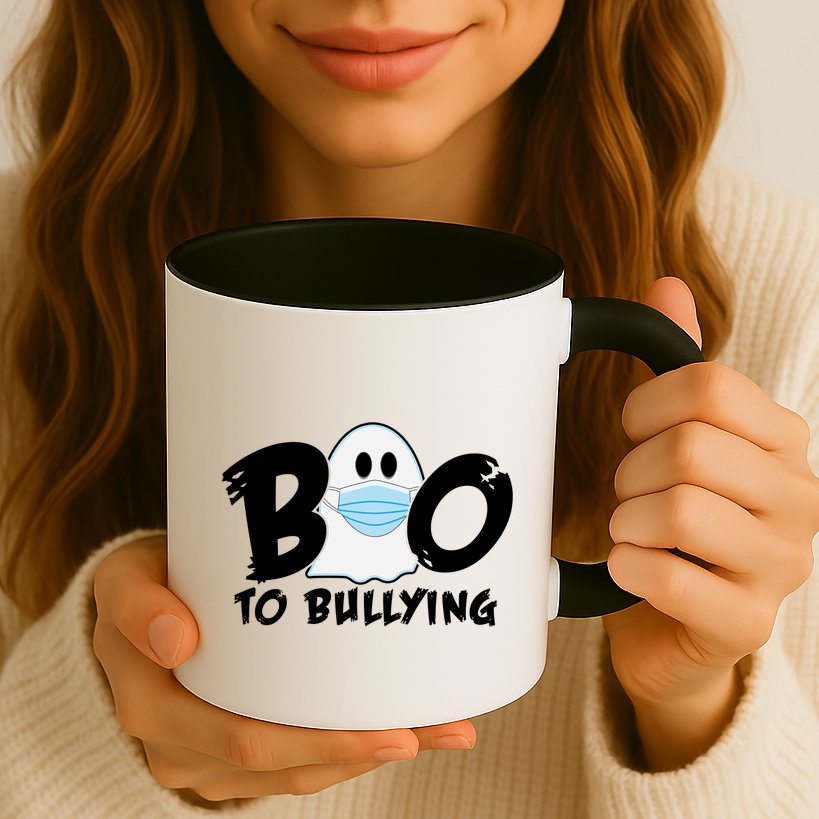 Boo To Bullying Quarantine Ghost Mug