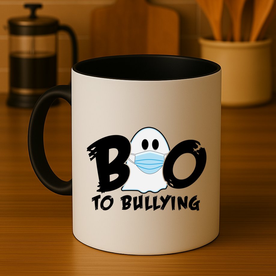 Boo To Bullying Quarantine Ghost Mug