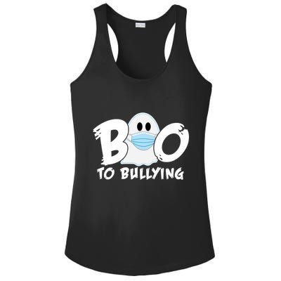 Boo To Bullying Quarantine Ghost Ladies PosiCharge Competitor Racerback Tank