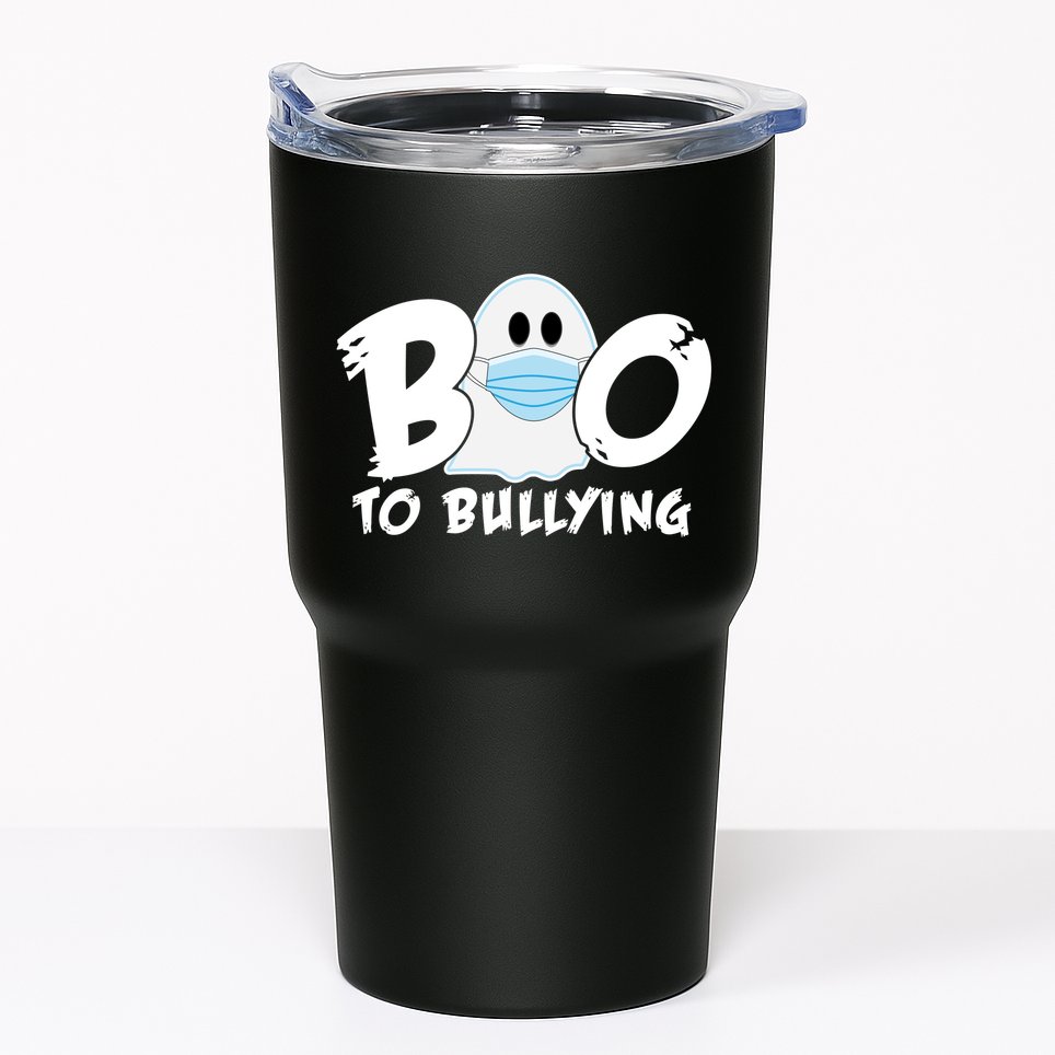 Boo To Bullying Quarantine Ghost Tumbler